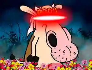 Игра Laser-cow adventure онлајн