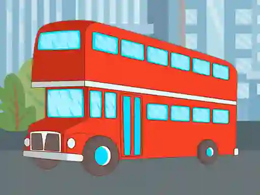 Игра BUS JIGSAW онлајн