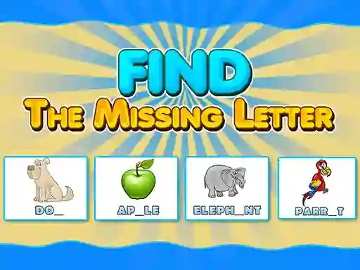 Игра Find The Missing Letter онлајн