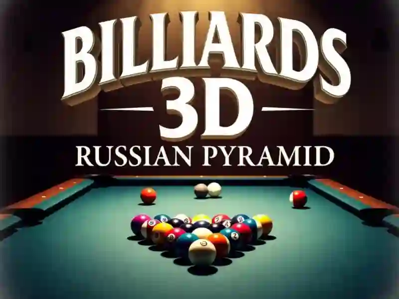 Игра Billiards 3D Russian Pyramid онлајн
