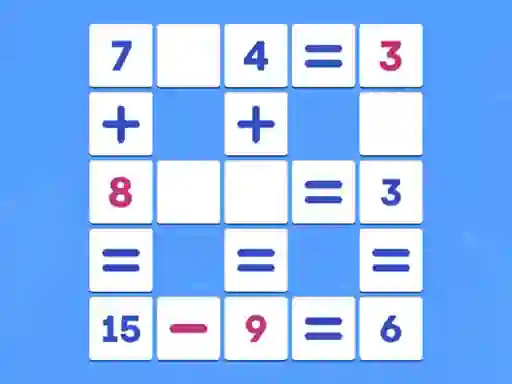 Игра Mathematical Crossword онлајн