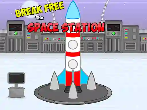 Игра Break Free Space Station онлајн