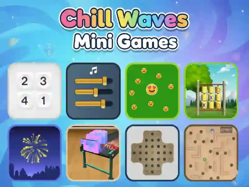 Игра Chill Waves Mini Games онлајн