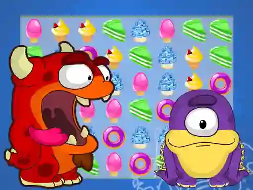 Игра Candy Monster Match 3 онлајн