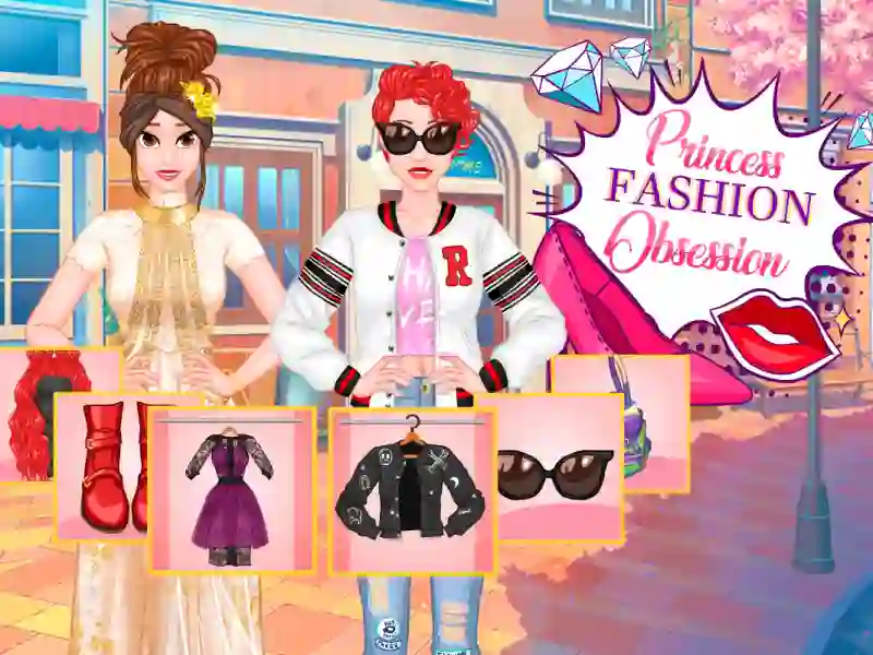 Игра Princess Fashion Obsession онлајн