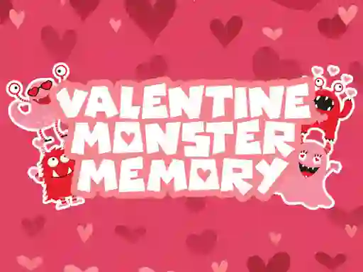 Игра Valentine Monster Memory онлајн