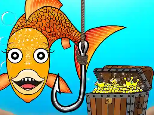 Игра Fishing For Gold онлајн