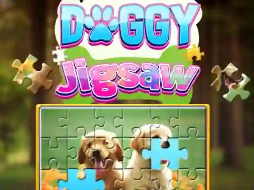 Игра Doggy Jigsaw онлајн