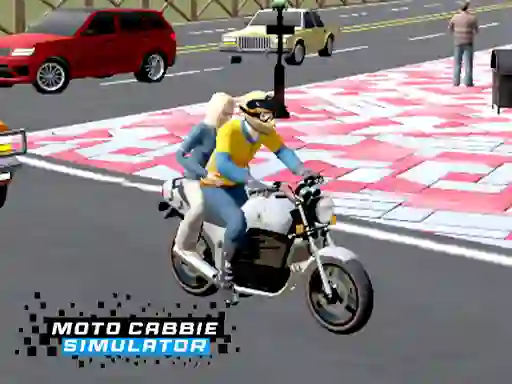 Игра Moto Cabbie Simulator онлајн