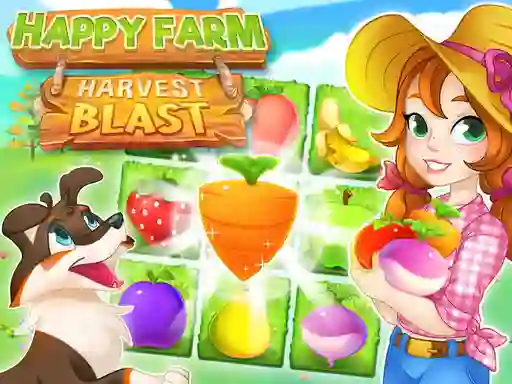 Игра Happy Farm Harvest Blast онлајн