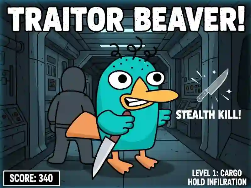 Игра Traitor Beaver! онлајн
