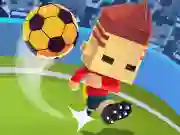 Игра Blocky Kick онлајн