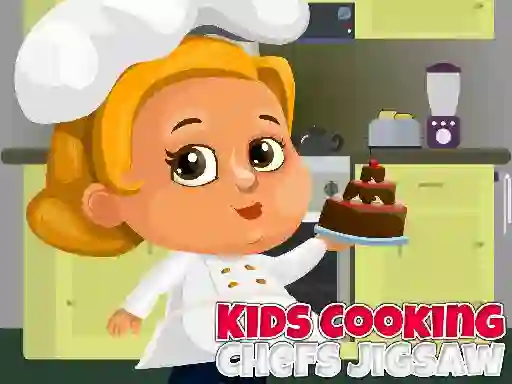 Игра Kids Cooking Chefs Jigsaw онлајн