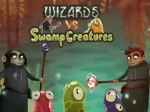 Игра Wizards vs swamp creatures онлајн