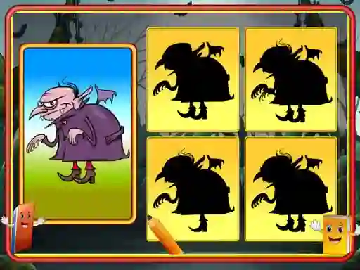 Игра Shadow Match Halloween онлајн