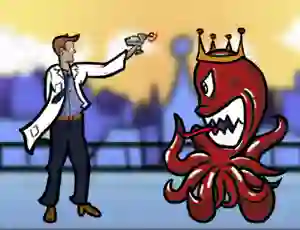 Игра Scientist vs Aliens онлајн