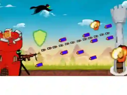 Игра Castle Blaster 2D! онлајн