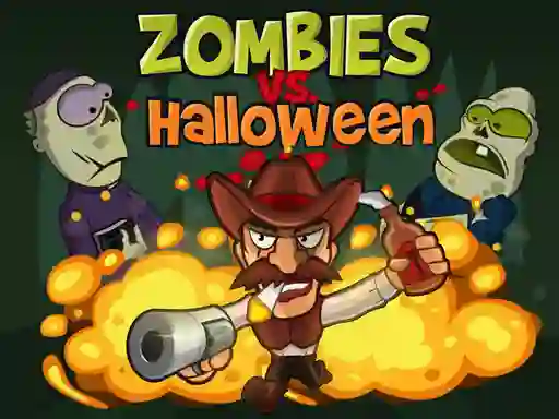 Игра Zombies Vs Halloween онлајн
