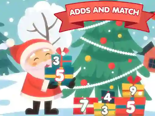 Игра Adds And Match Christmas онлајн