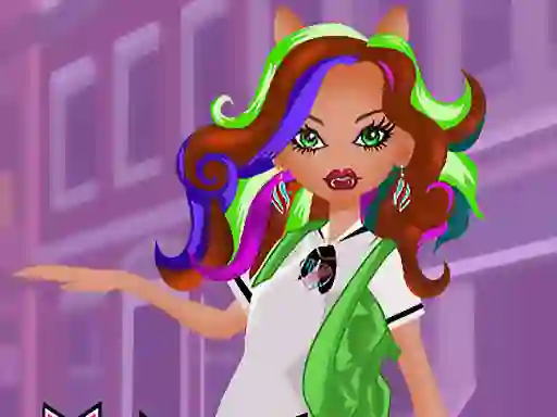 Игра Monster High Clawdeen онлајн