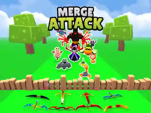 Игра Merge Monster Attack онлајн