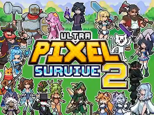Игра Ultra Pixel Survive 2 онлајн