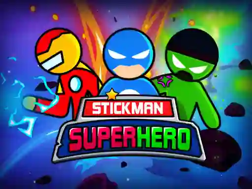 Игра Stickman Super Hero онлајн