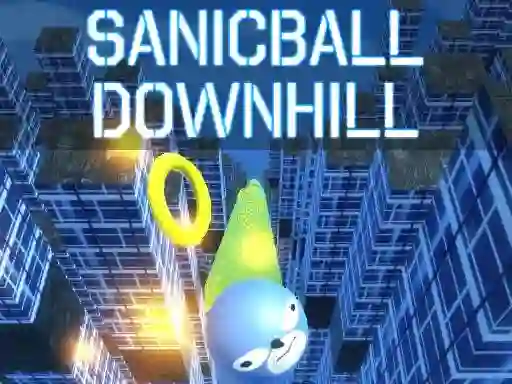 Игра Sanicball Downhill онлајн