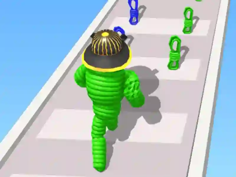 Игра Rope-Man Run 3D онлајн