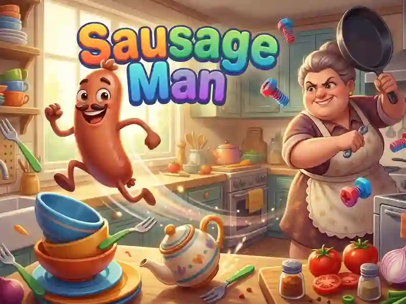 Игра Sausage Man онлајн
