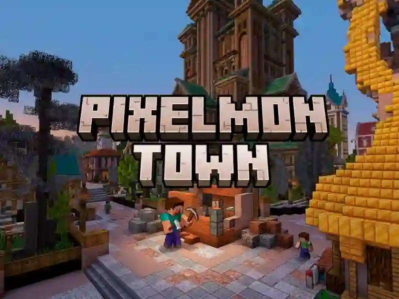 Игра Pixelmon Town онлајн