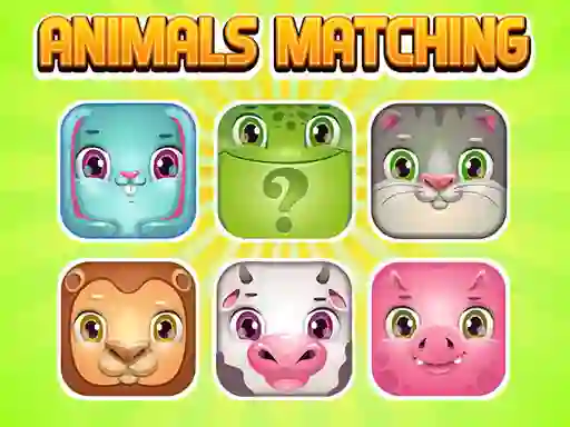 Игра Animals Memory Matching онлајн