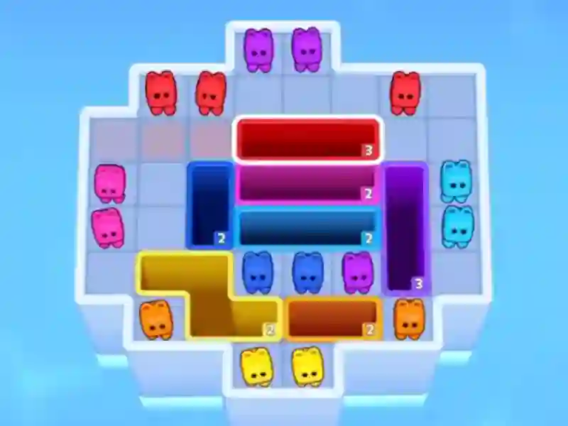 Игра Cube Drop Puzzle онлајн
