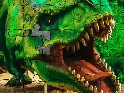 Игра Dino Park Jigsaw онлајн