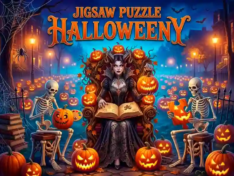 Игра Jigsaw Puzzle Halloweeny онлајн