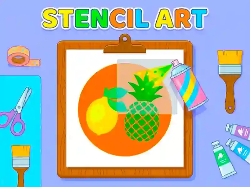 Игра Stencil Art онлајн