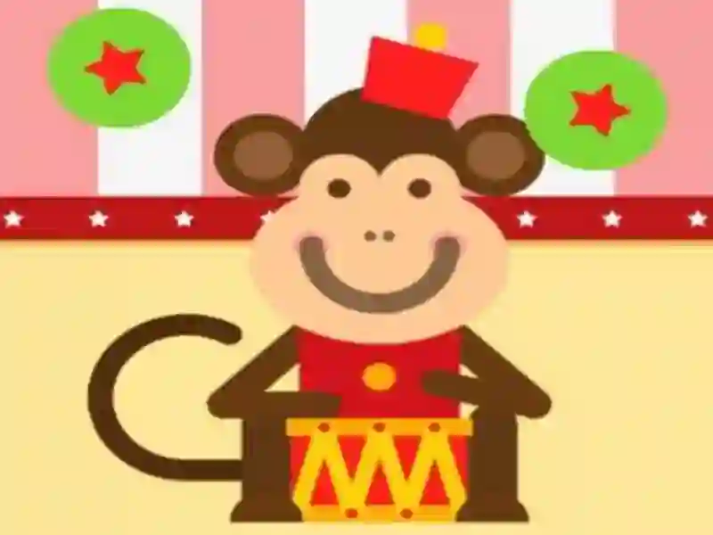Игра Monkey Drums онлајн