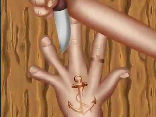 Игра Whack No Hand онлајн