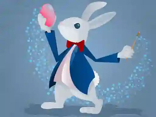 Игра Funny Bunnies Coloring онлајн