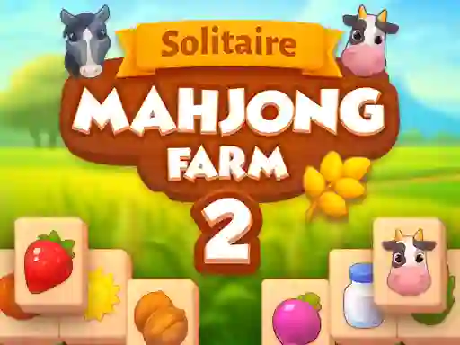 Игра Solitaire Mahjong Farm 2 онлајн