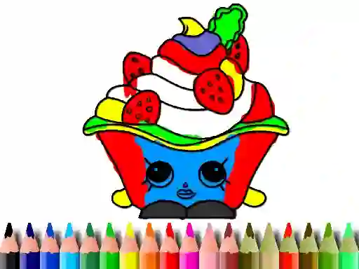 Игра Back To School: Cake Coloring Book онлајн