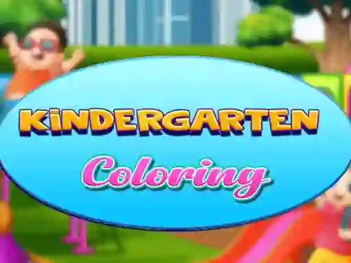 Игра Kindergarten Coloring онлајн