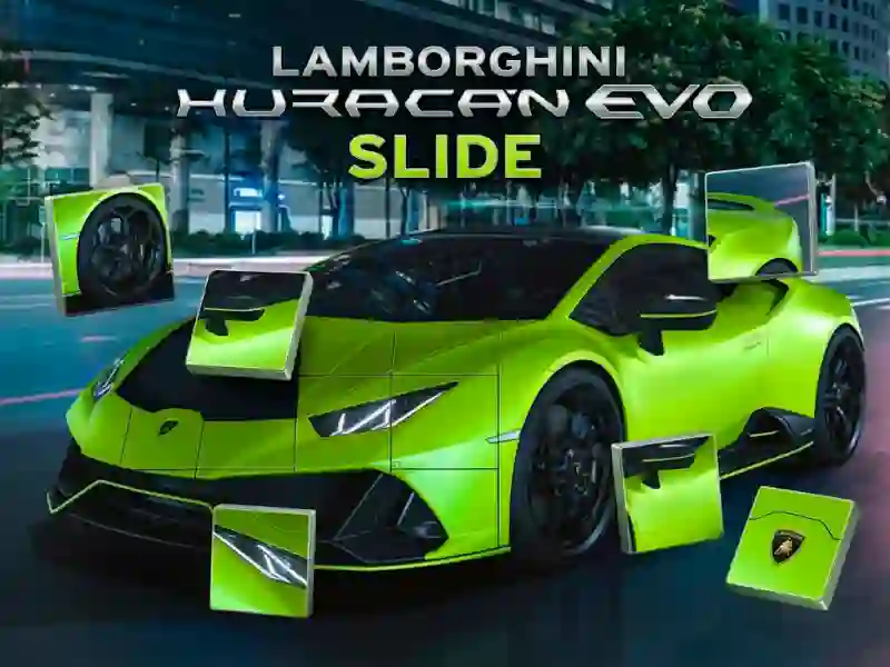 Игра Lamborghini Huracan Evo Slide онлајн
