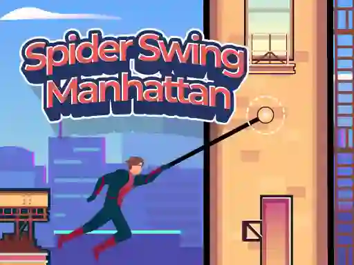 Игра Spider Swing Manhattan онлајн