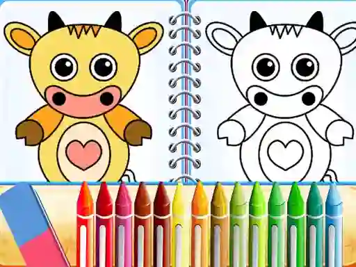 Игра Lovely Pets Coloring Pages онлајн