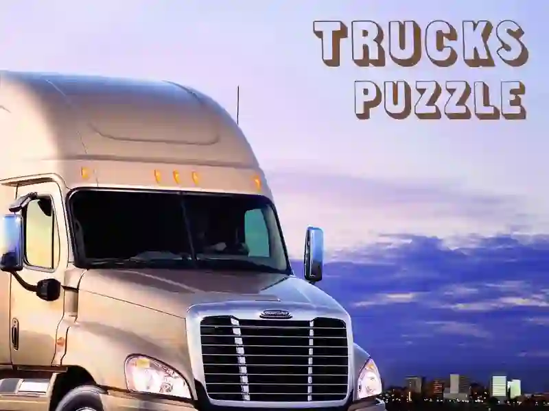 Игра Trucks Puzzle онлајн