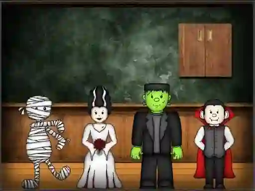 Игра Amgel Halloween Room Escape 25 онлајн