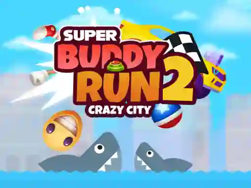 Игра Super Buddy Run 2 Crazy City онлајн