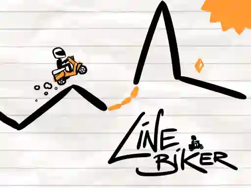Игра Line Biker онлајн