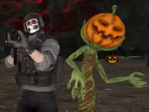 Игра Masked Forces: Halloween Survival онлајн